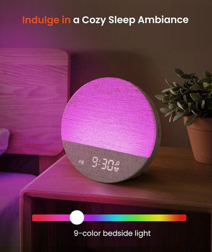 Dreamegg Sunrise 1 Bundle - Sleep Lite D11Max Sound Machine for Home & Travel | Nature Sounds & White Noise