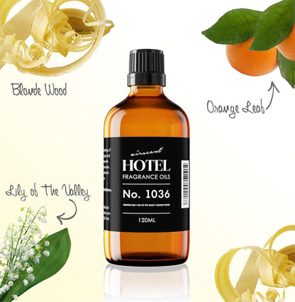 AirScent Hotel Diffuser Oil No. 1036 | Premium Las Vegas Venetian-Inspired Fragrance - 10 mL Glass Bottle for Ultrasonic Diffusers