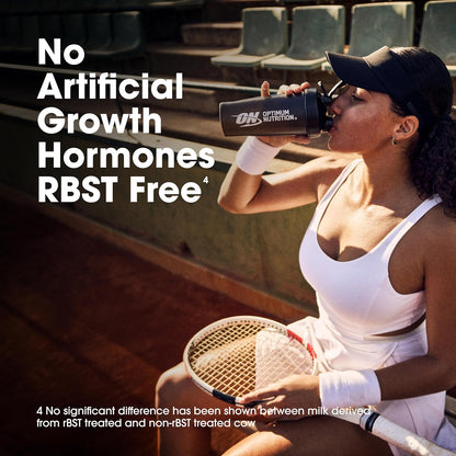 Optimum Nutrition Gold Standard Whey Protein Powder - Vanilla Ice Cream Flavor | 2 Pound Size