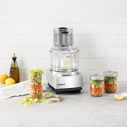 Cuisinart 11-Cup Food Processor - Dishwasher Safe with Slicing & Shredding Discs | Chrome Finish