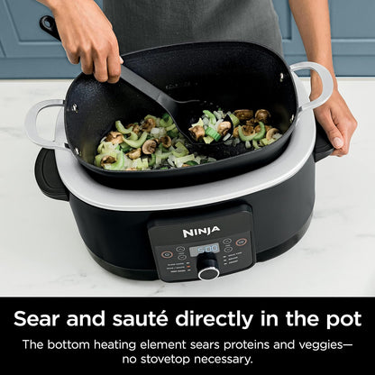 Ninja® 12-in-1 PossibleCooker™ PLUS - 8.5-Qt Multi-Cooker with Sous Vide & Proof | Nonstick, Oven Safe to 500°F | Black