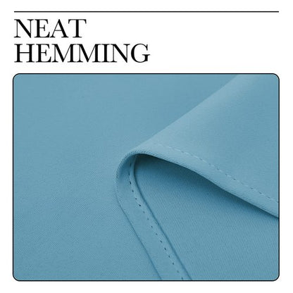 NICETOWN Room Darkening Curtain Panels - Toddler Boy Bedroom Drapes with Grommet, Energy Smart Window Treatment Curtains(Teal Blue, 42 inches W x 90 inches L, 2 Panels)