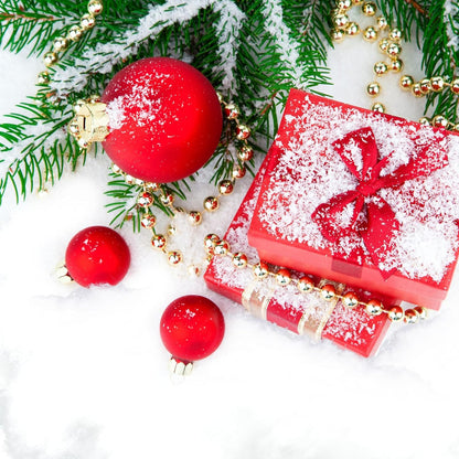 CH HAICHENG Christmas Fake Snow | 350g Fluffy Cotton-Like Indoor & Outdoor Decorations