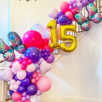 Voircoloria Dark Purple Balloons - 12-Inch Deep Purple Latex Party Balloons | 66-Pack for Events & Celebrations