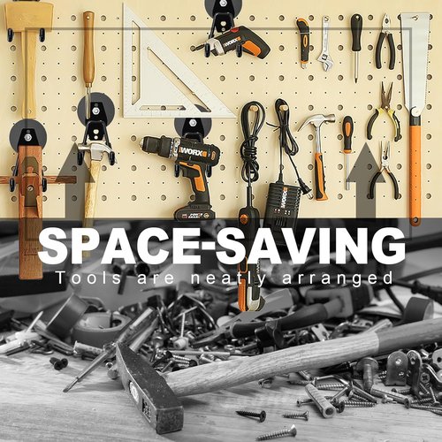 Heavy-Duty Magnetic Garage Hooks by [Brand Name] - 2-Pack Strong Tool Holders with Anti-Scratch Rubber Coating for Garage and Outdoor Storage