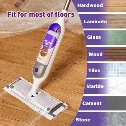 Funtin Power Mop Pads - Unscented Disposable Refills for Swiffer PowerMop | Thickened Multi-Surface Cleaning (40 Packs)