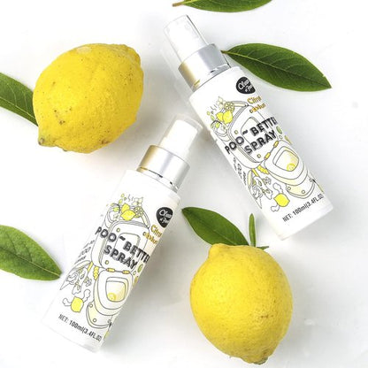Clean-n-Fresh Toilet Spray - 6.8 Fl. Oz Natural Citrus Deodorizer | 400+ Uses with Essential Oils