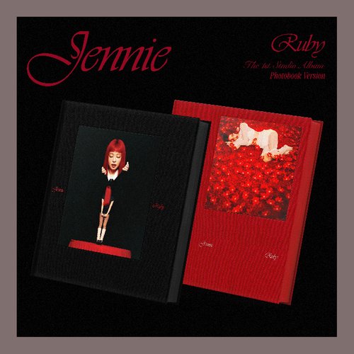 JENNIE Solo Album Ruby (Photobook - 2 Ver Set)