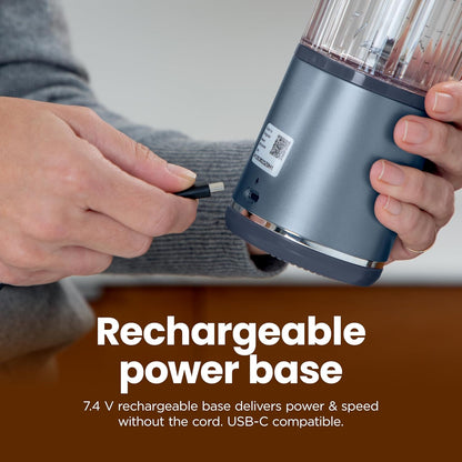 Ninja Blast Portable Blender - Cordless 18oz Personal Blender for Smoothies & Shakes | BPA-Free, USB-C Rechargeable, Lavender