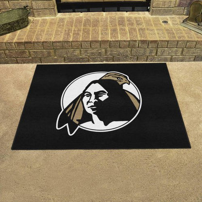 FANMATS 28242 UNC Pembroke Braves All-Star Rug - 34 in. x 42.5 in. Sports Fan Area Rug, Home Decor Rug and Tailgating Mat