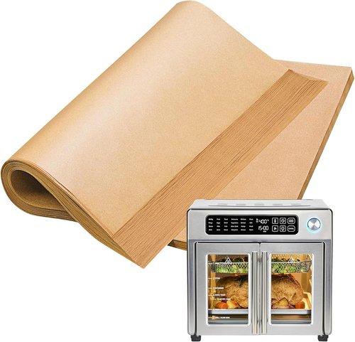 Emeril Lagasse Air Fryer Liners - 120 PCS Unbleached Parchment Paper Sheets for 26 QT Extra Large Air Fryer