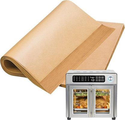 Emeril Lagasse Air Fryer Liners - 120 PCS Unbleached Parchment Paper Sheets for 26 QT Extra Large Air Fryer