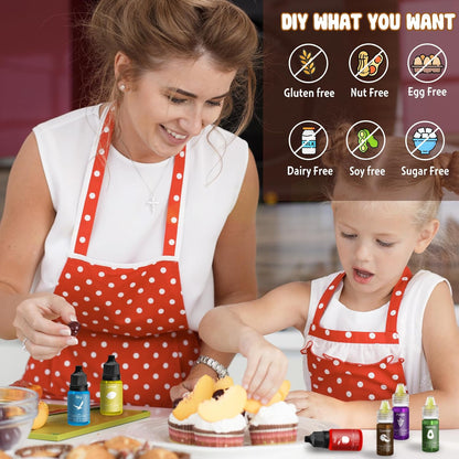 Vivid Food Coloring by [Brand Name] - Tasteless Liquid Dye for Baking & Crafts | 6 fl. oz (White)