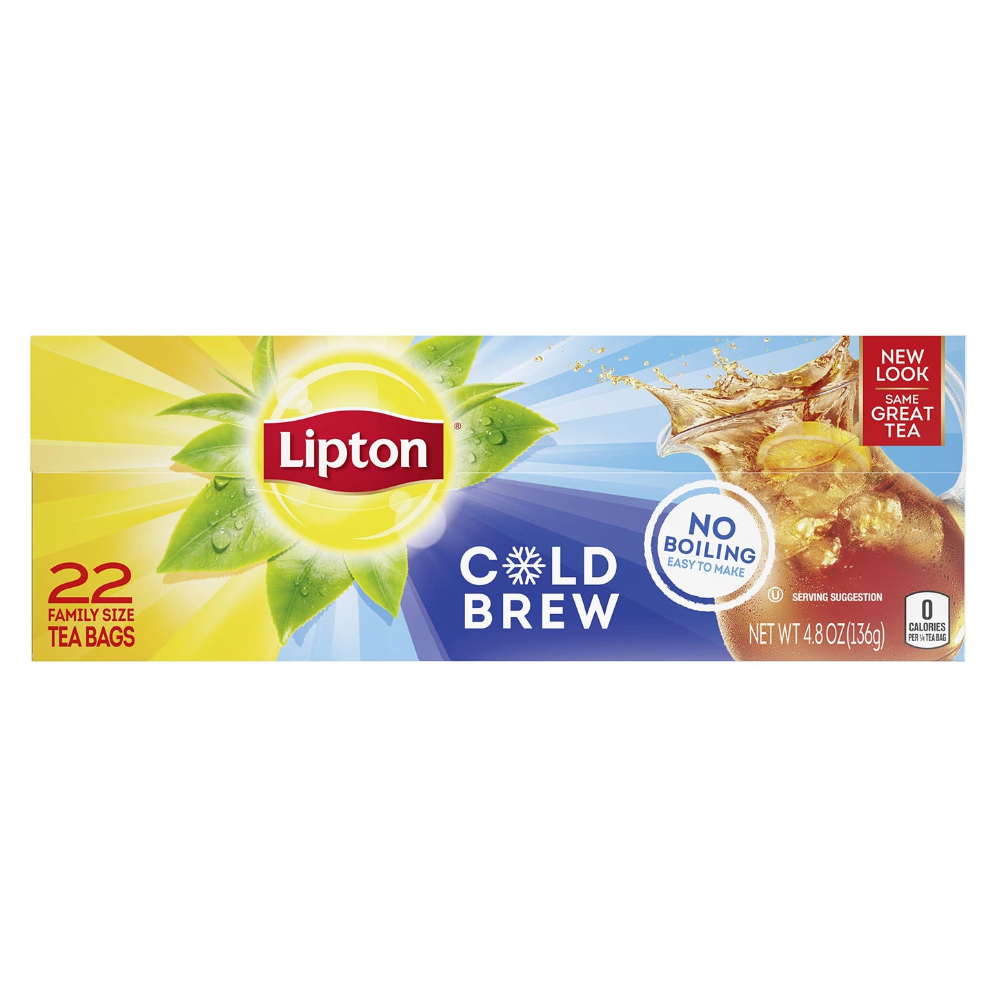 Lipton Family Iced Tea Bags Black tea 22 ct