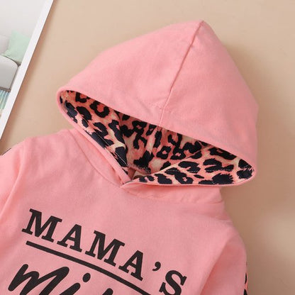 Yvowming Newborn Baby Girl Clothes Outfits Infant Hooded Sweatshirt Pants Headband Toddler Girl Clothing Set