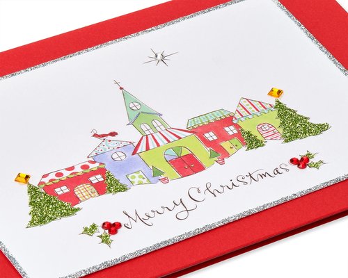 Papyrus Religious Christmas Card (Joy, Peace, and God's Sweet Blessings)