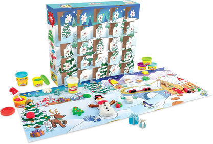 Play-Doh Advent Calendar | Fun Toy for Kids 3+ with 24 Surprises, Playmats & Non-Toxic Cans