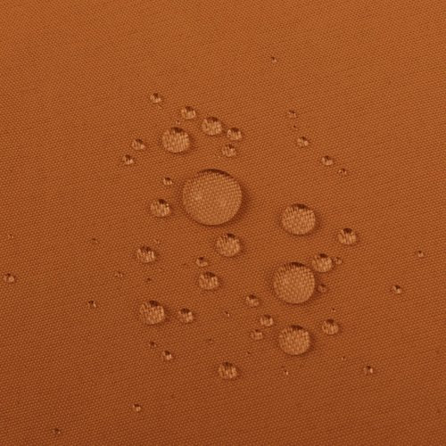 ALYVIA SPRING Burnt Orange Fabric Shower Curtain Liner Waterproof - Soft Hotel Quality Cloth Shower Liner with 3 Magnets, Light-Weight & Machine Washable - Standard Size 72x72, Burnt Orange