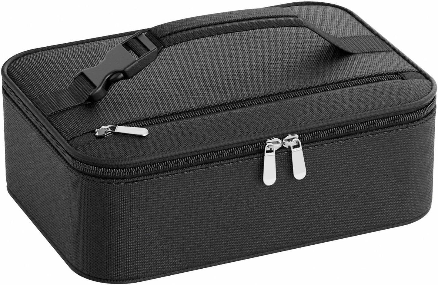 Skiennix Insulated Lunch Box - Compact Portable Thermal Meal Cooler Bag for Work & School | Black, 5L