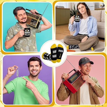 Berlune 9 Pcs Ham Radio Gifts Set for Men – Variation: Ham Radio
