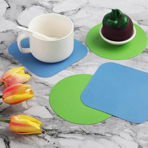 LUTER Multi-Function Silicone Jar Opener - Ideal for Seniors with Arthritis | 4-Piece Set in Light Blue & Green