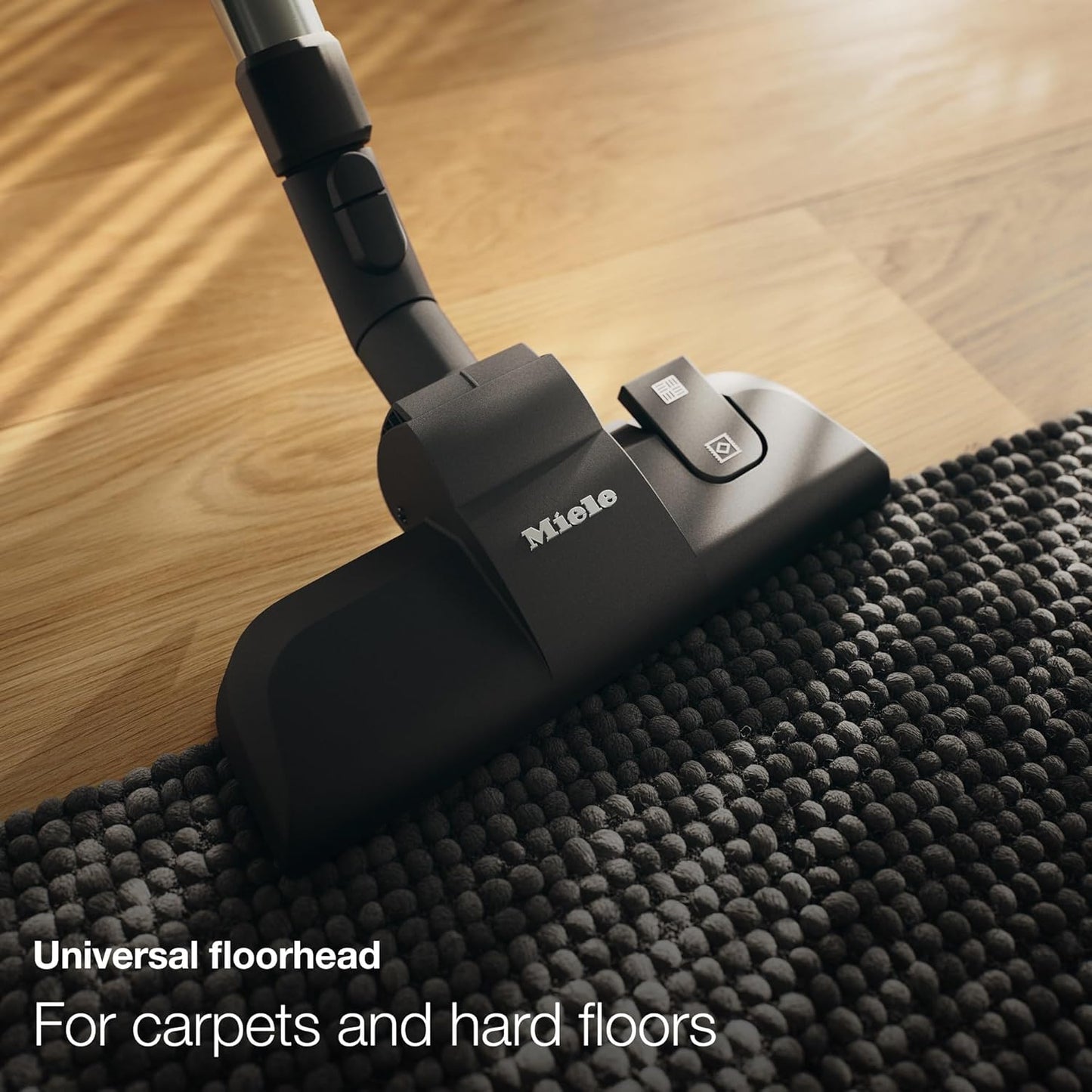 Miele Complete C2 Canister Vacuum Cleaner - High Suction Power for Hard Floors & Low-Pile Carpet | Tech Blue