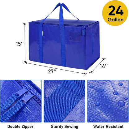 Skiennix Extra Large Moving Bags - 120L Laundry Backpack for Easy Transport