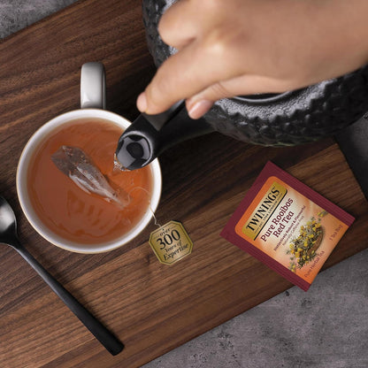 Twinings Rooibos Red Tea - Naturally Sweet & Tangy Herbal Tea Bags, Caffeine-Free, 20 Count (Pack of 2)