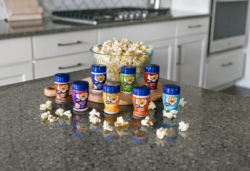 Kernel Season's Popcorn Seasoning Variety Pack - 8 Mini Jars, 0.9 Ounce Each | Flavorful Toppings