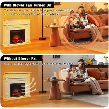 Hiorucet Fireplace Blower Fan Kit - Compatible with Desa Tech, FMI, Vanguard & More - GA3650A, GA3700, GA3750A