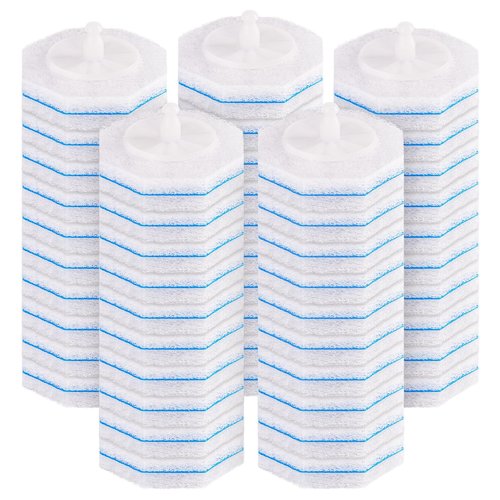 Kucbraly 50 Count Toilet Wand Refills for Clorox, Compatible with Most Disposable Toilet Brush for Bathroom Cleaning