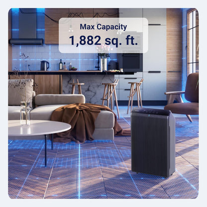WINIX 5510 Air Purifier - True HEPA Filtration & High Deodorization for Large Rooms Up to 1881 Ft²