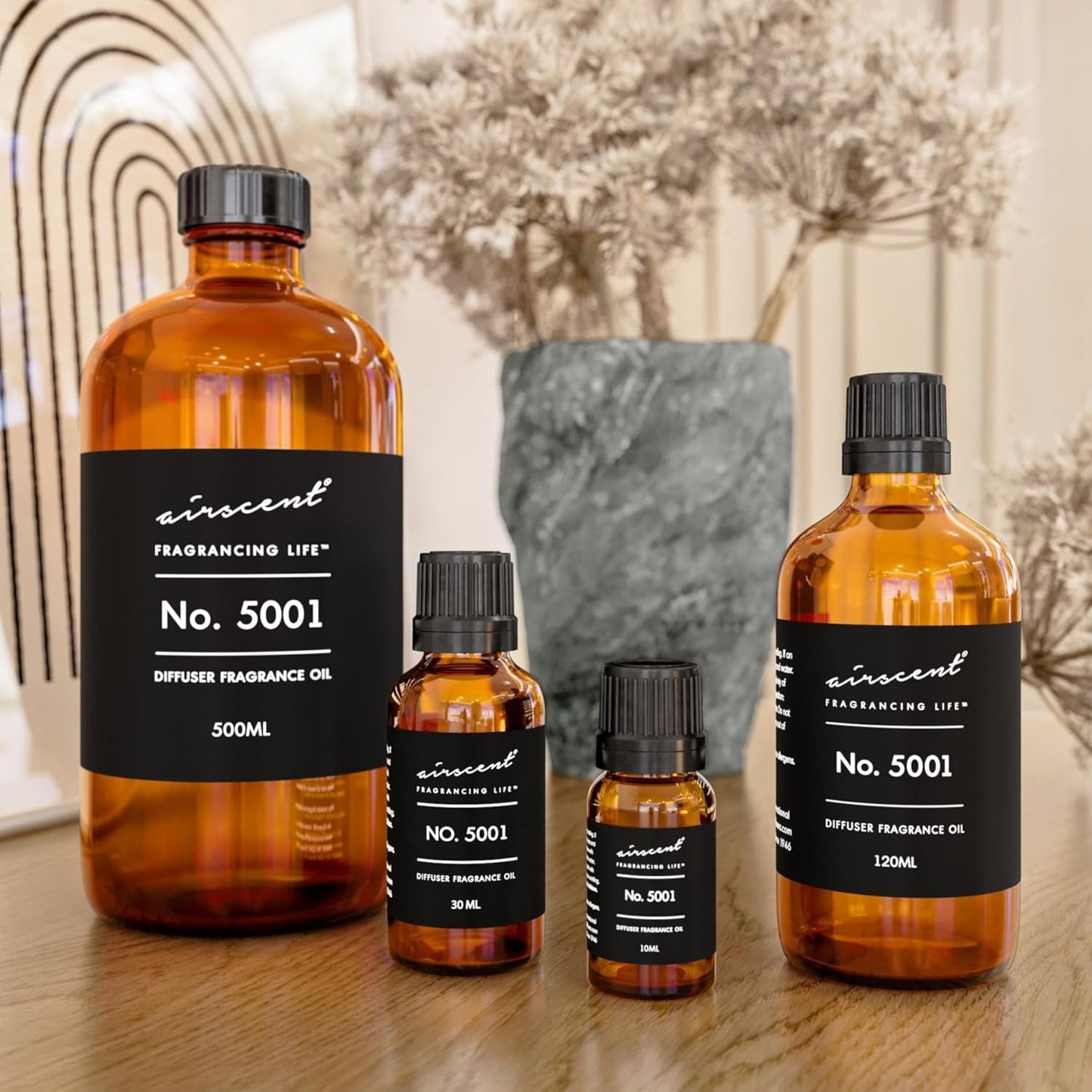 AirScent Bac. Rouge Inspired Diffuser Oil - Premium Fragrance Oil for Ultrasonic Diffusers - 10 mL Glass Dropper Bottle