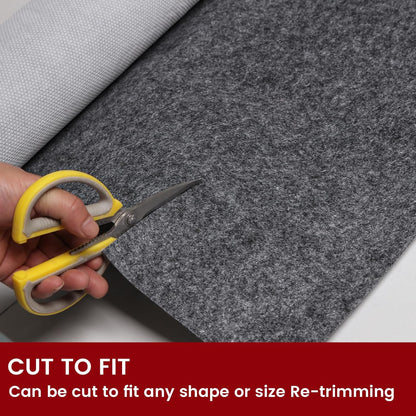 Skiennix Waterproof Rug Pad - Non-Slip Carpet Pad for All Floors | 8x10 ft Soft & Safe Design