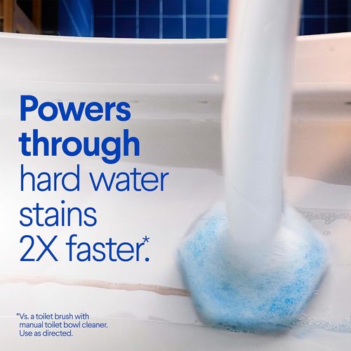 Clorox ToiletWand Cleaning System - Disposable Toilet Cleaner with 16 Scrubbing Pad Refills & Caddy