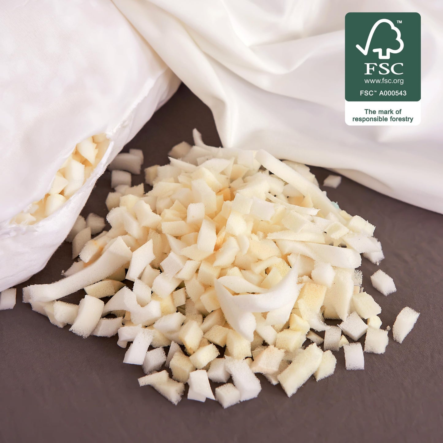 SyMax 7.8"x60" Body Pillow for Queen Bed, Memory Foam Bolster w/Removable Velvet Cover, Headboard Gap Filler Pillow, White