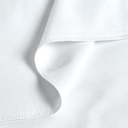 FreshCulture Twin Flat Sheets Only, Pack of 6, Soft Microfiber Bedding Sheets for Home, Salons, Hotels, Bulk Flat Sheets Only Twin Size (White)