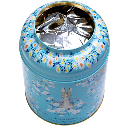 New English Teas Peter Rabbit's Daisies Tea Tin with 240 English Breakfast Teabags, Beatrix Potter