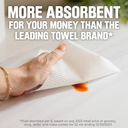 Scott Paper Towels - Choose-A-Sheet, 12 Double Rolls (24 Regular Rolls) - 100 Sheets Per Roll