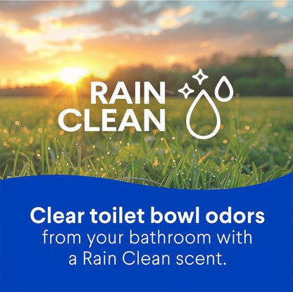 Clorox Toilet Bowl Cleaner - Rain Clean Formula, 24 Fl Oz, Pack of 2 for Deep Cleaning