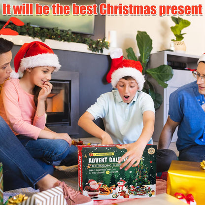 Skiennix Christmas Tree Advent Calendar | 24 Days of Surprises with LED Light