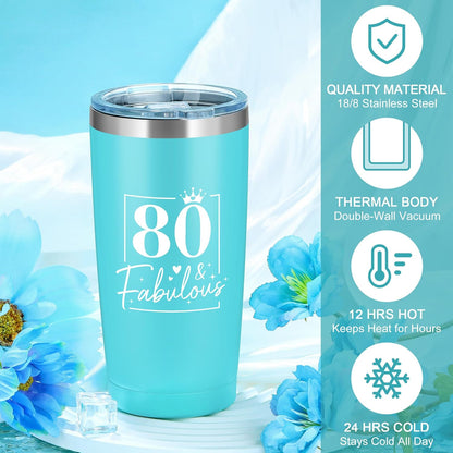 Skiennix 80th Birthday Gifts for Women - Unique & Meaningful 1946 Gift Ideas for Mom