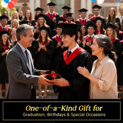 Dream Chaser Compass - Motivational Graduation Gift for Him | Unique 2026 College & High School Present