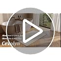 Ultra Thin Non Slip Bathroom Rug Fits Under Door Machine Washable