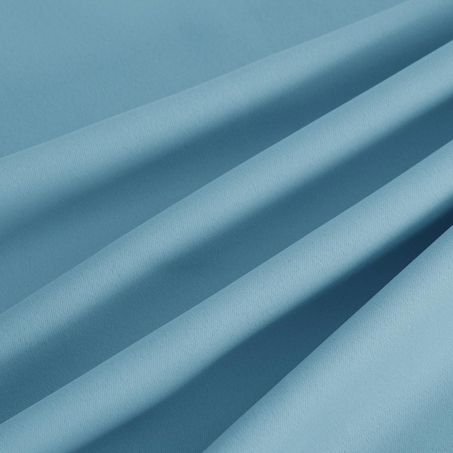 NICETOWN Bedroom Blackout Curtains and Drapes - Window Treatment Thermal Insulated Solid Grommet Blackout Draperies for Living Room (Set of 2 Panels, 52 by 95 Inch, Teal Blue)