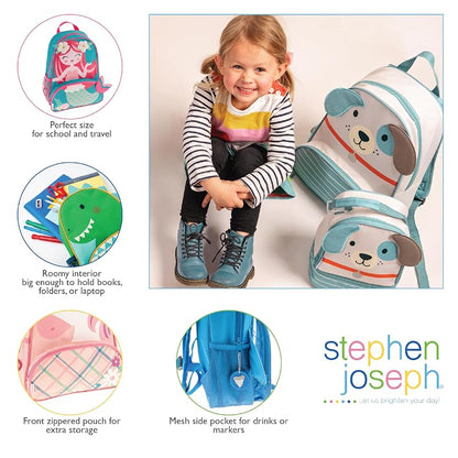 Stephen Joseph Little Sidekick Bunny Backpack for Toddlers — White Variation