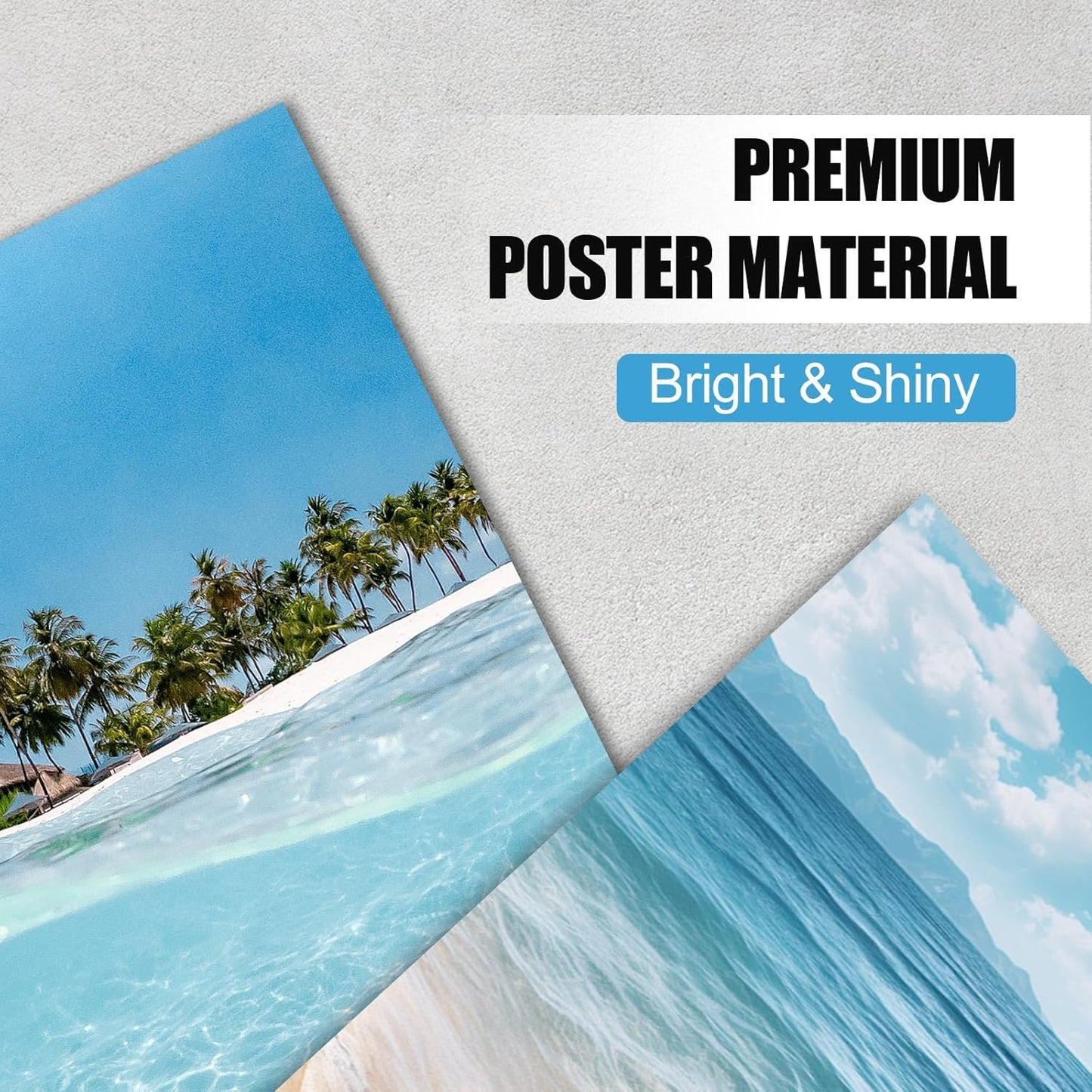 Timisigns Custom Poster Print - Waterproof & Glossy Finish | Upload Your Image, 18x24in for Gifts & Decor