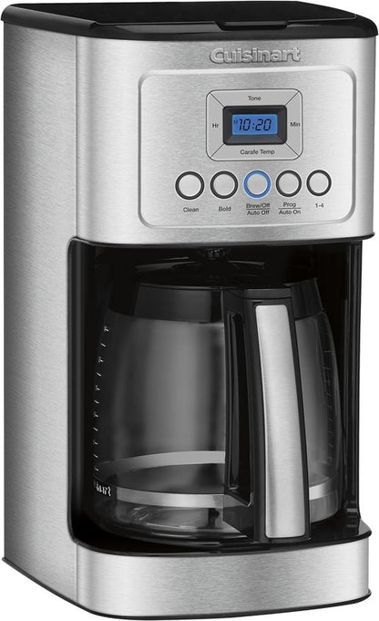 Cuisinart DCC-3200AMZ Coffeemaker - 14-Cup Stainless Steel with Programmable Features