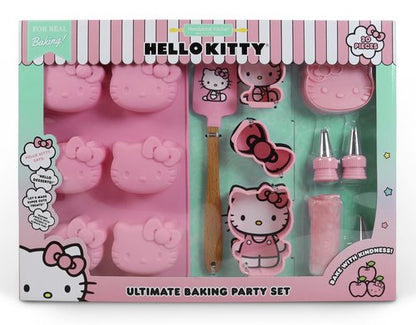 Handstand Kitchen Hello Kitty Ultimate Baking Party Set with Cupcake Mold, Cookie Cutters and More