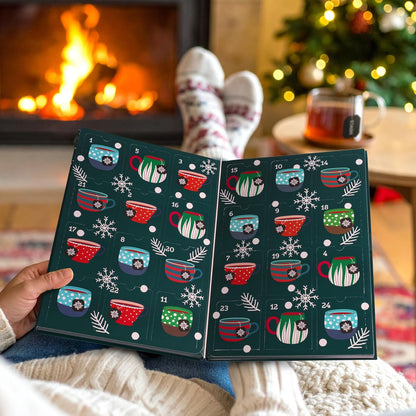 STASH Tea Advent Calendar - Premium Herbal Tea Selection | 24 Unique Flavors for the Holidays